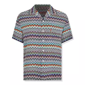 Missoni Zigzag Print Multicolor Shirt