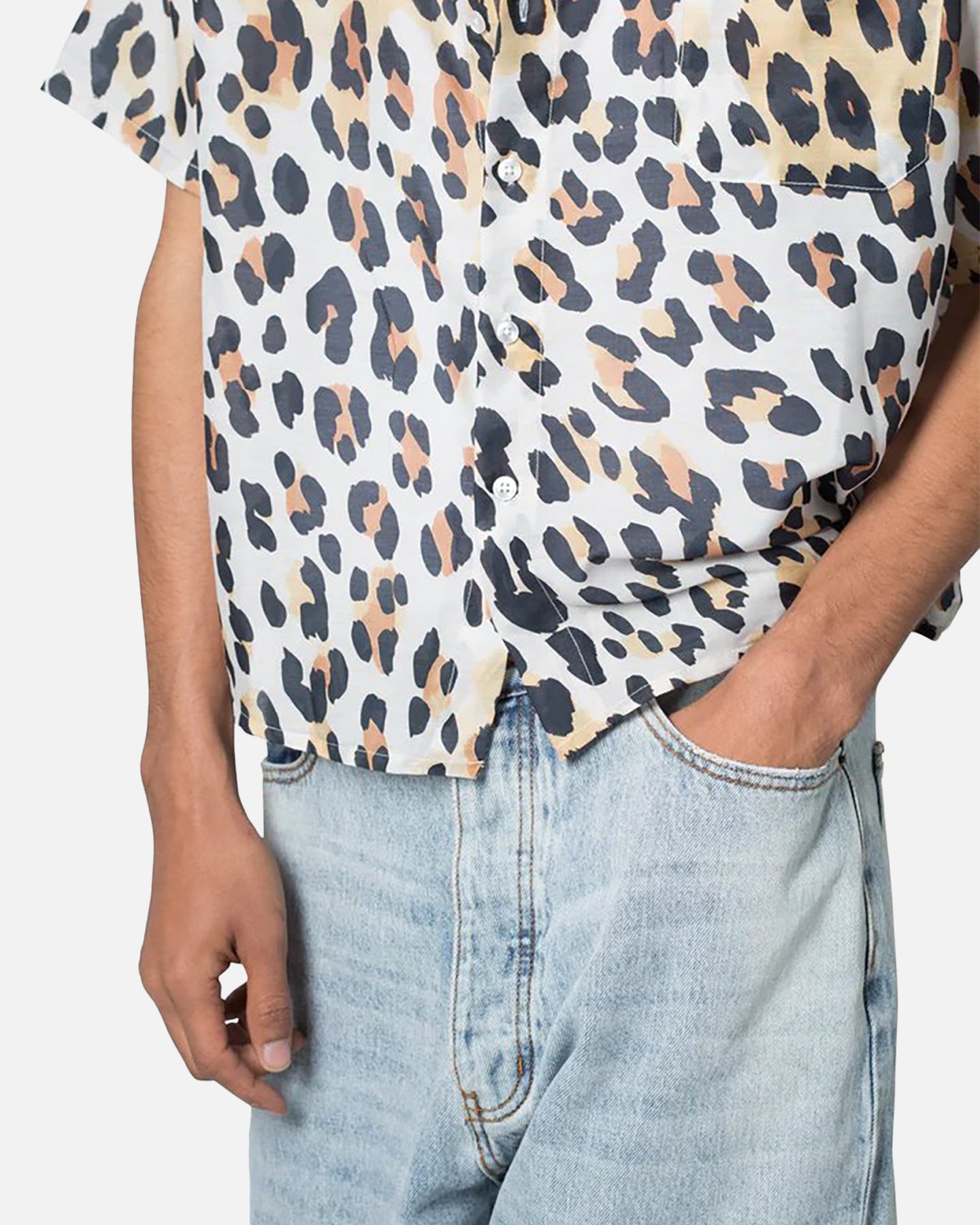 MNML Leopard Print Shirt Multi