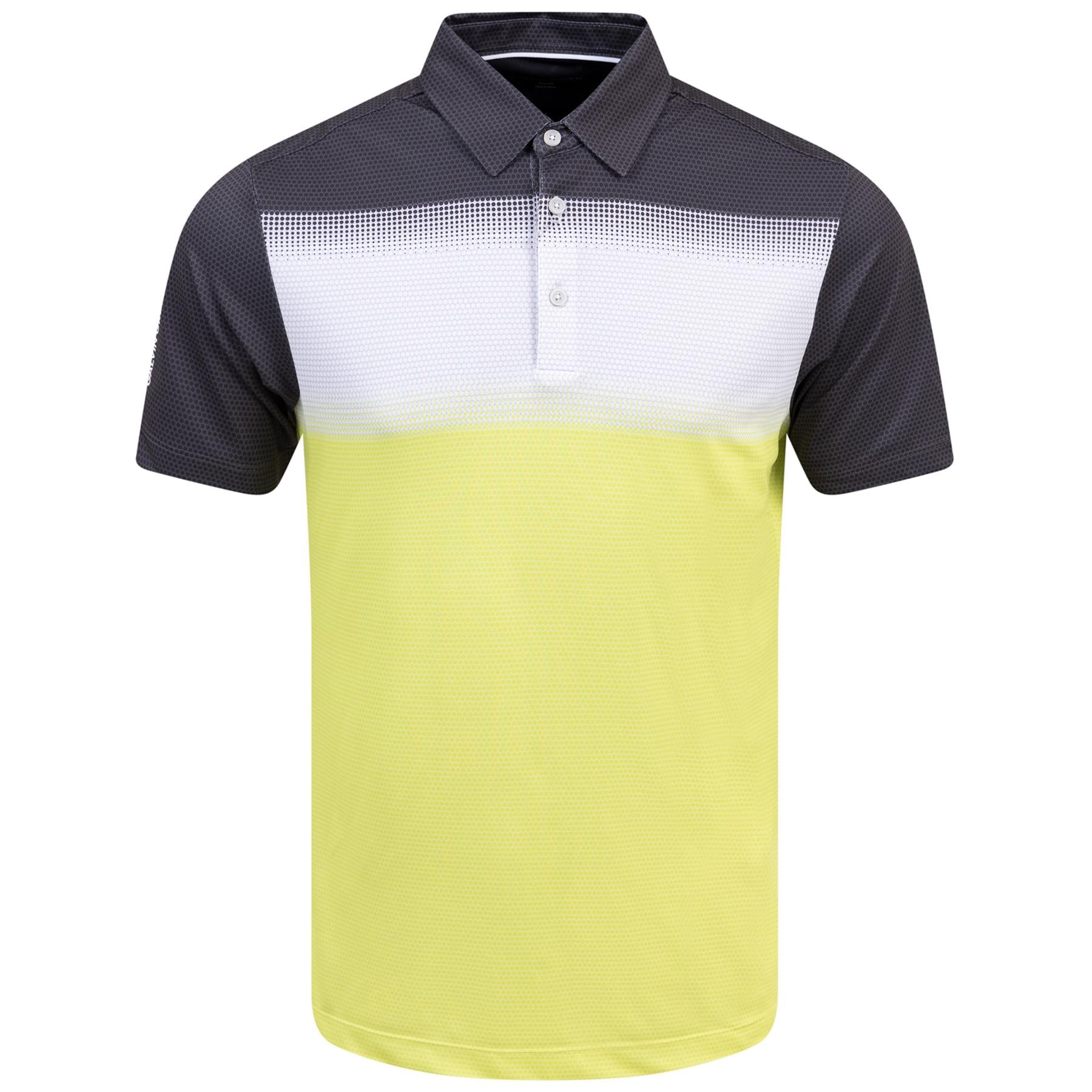 Mo Ventil8+ Polo Shirt - Sunny Lime/Black - SS24