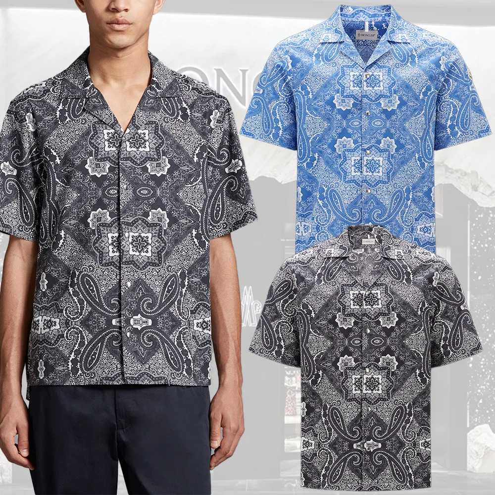 MONCLER Bandana Print Shirt - Shop Now!