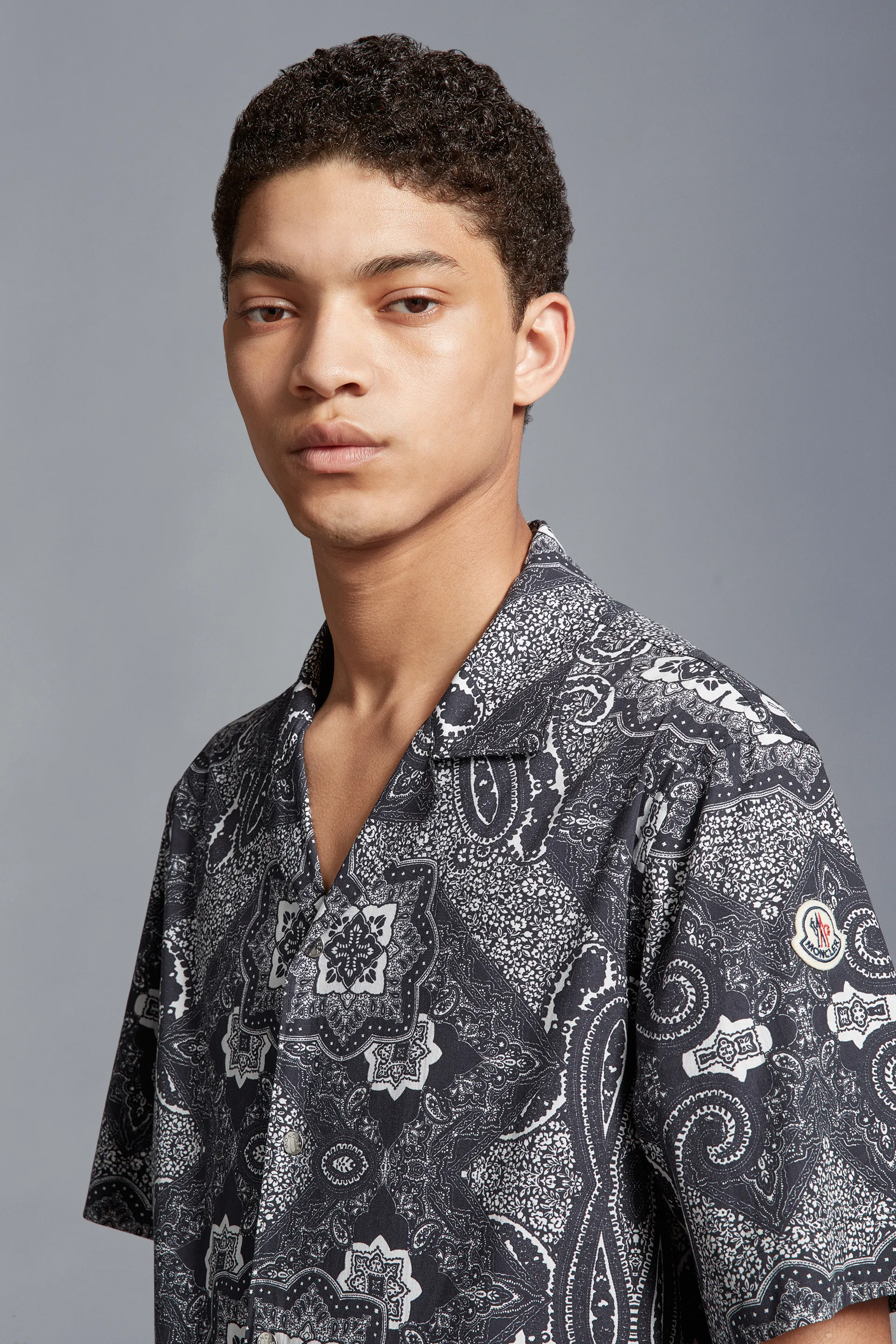 MONCLER Bandana Print Shirt - Shop Now!