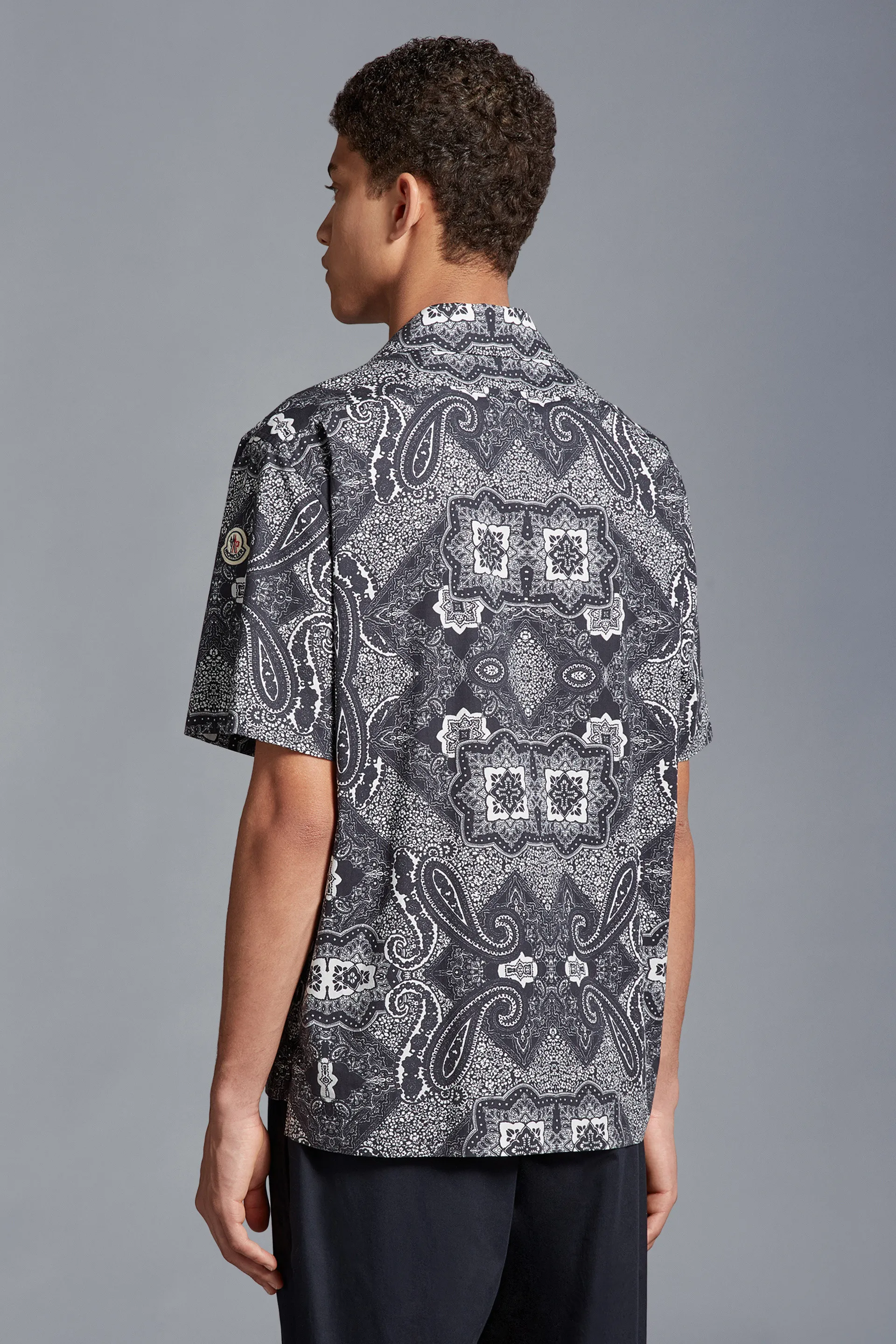 MONCLER Bandana Print Shirt - Shop Now!