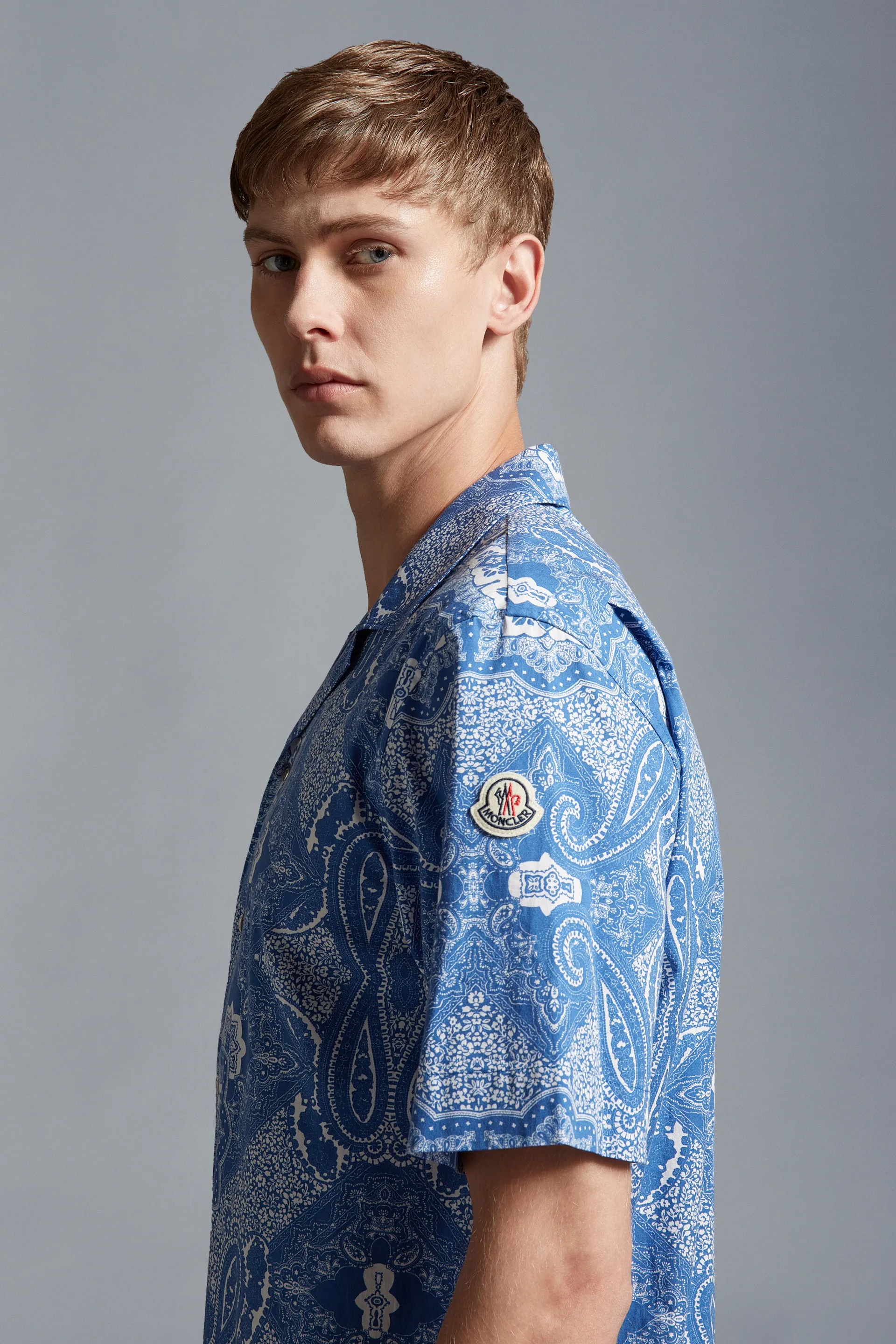 MONCLER Bandana Print Shirt - Shop Now!