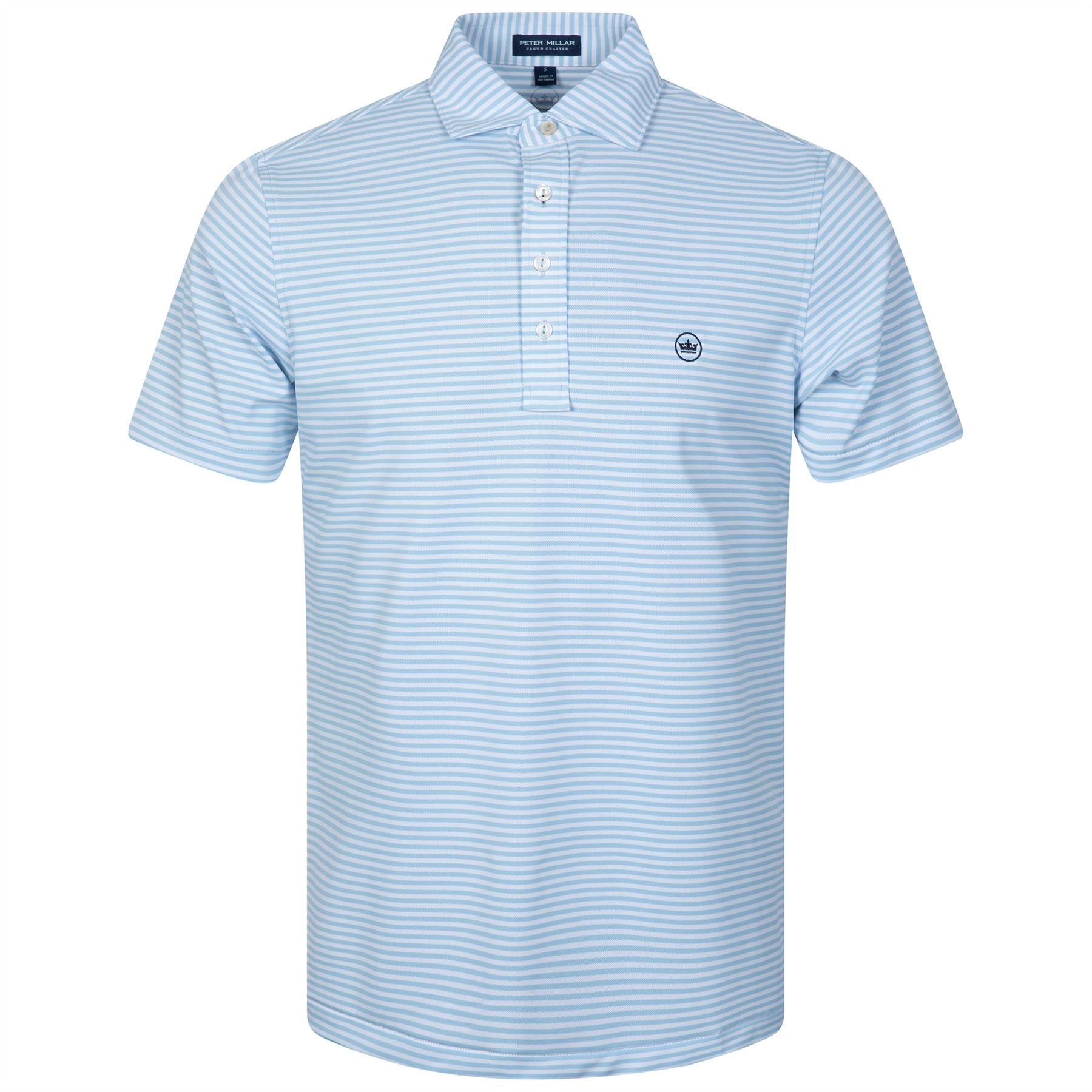 Mood Fit Performance Polo Blue Frost 2024