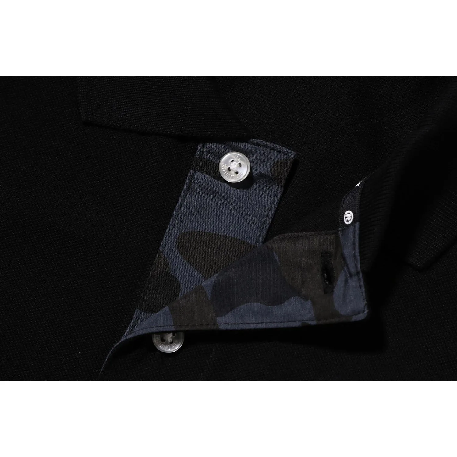 Bape Men's Long Sleeve Polo Shirt