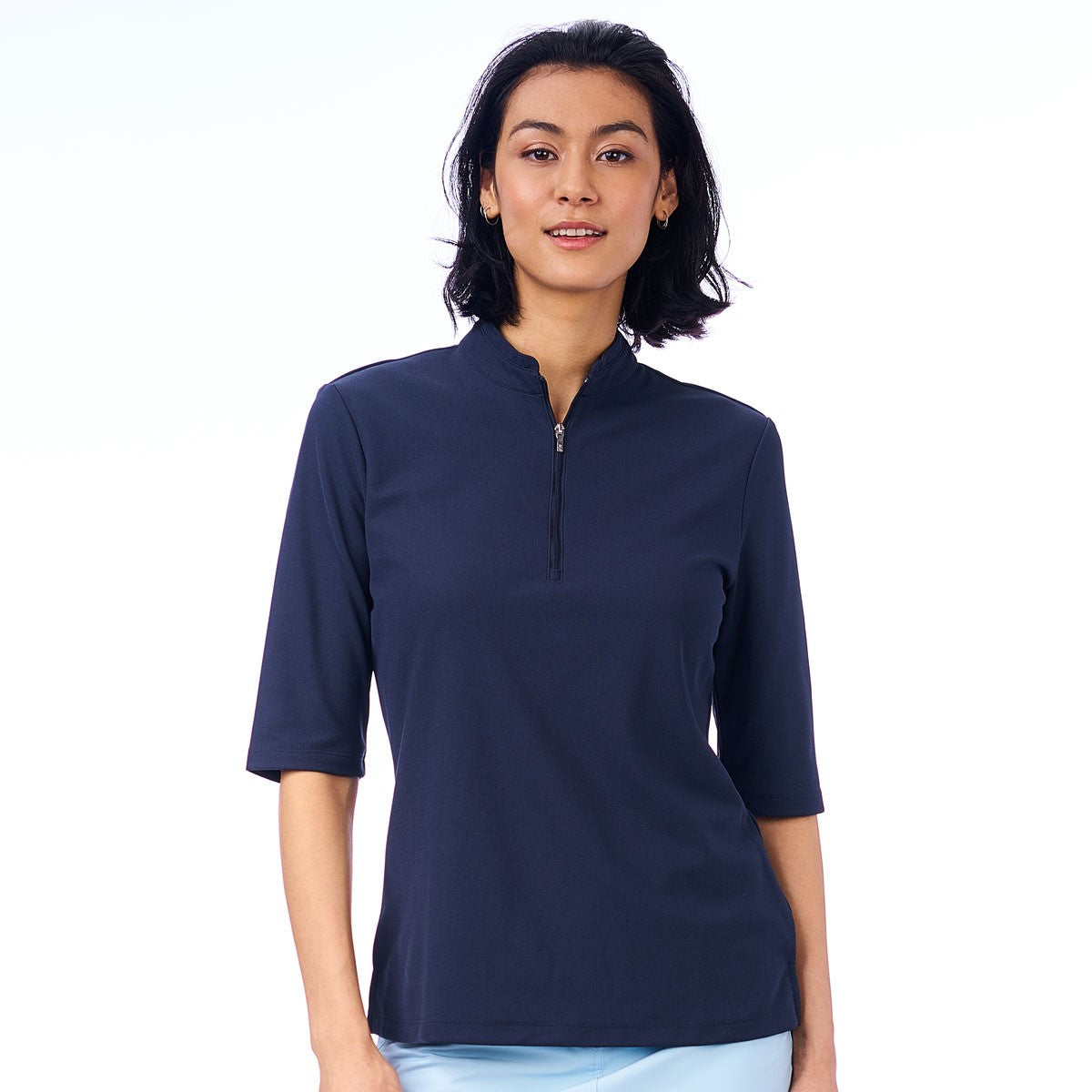 Navy Blue Nivo Polo Elbow Sleeve