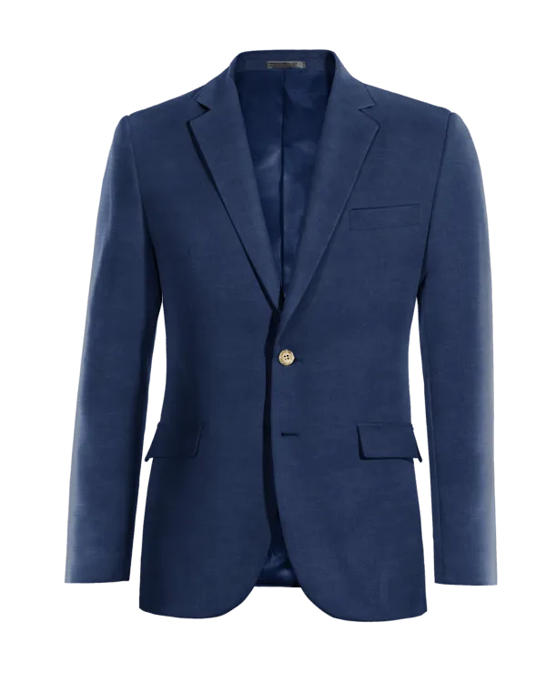 Navy linen limited edition blazer