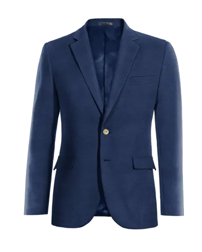 Navy linen limited edition blazer