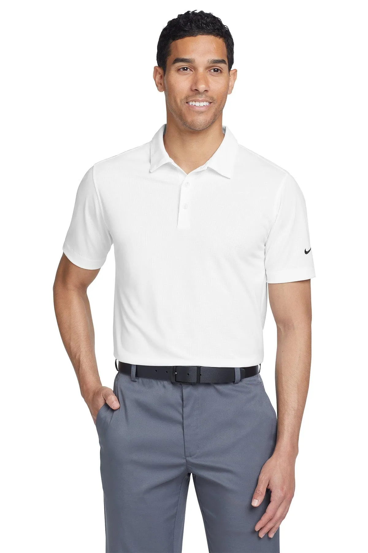 Nike Vertical Mesh Polo with Dri-FIT Technology