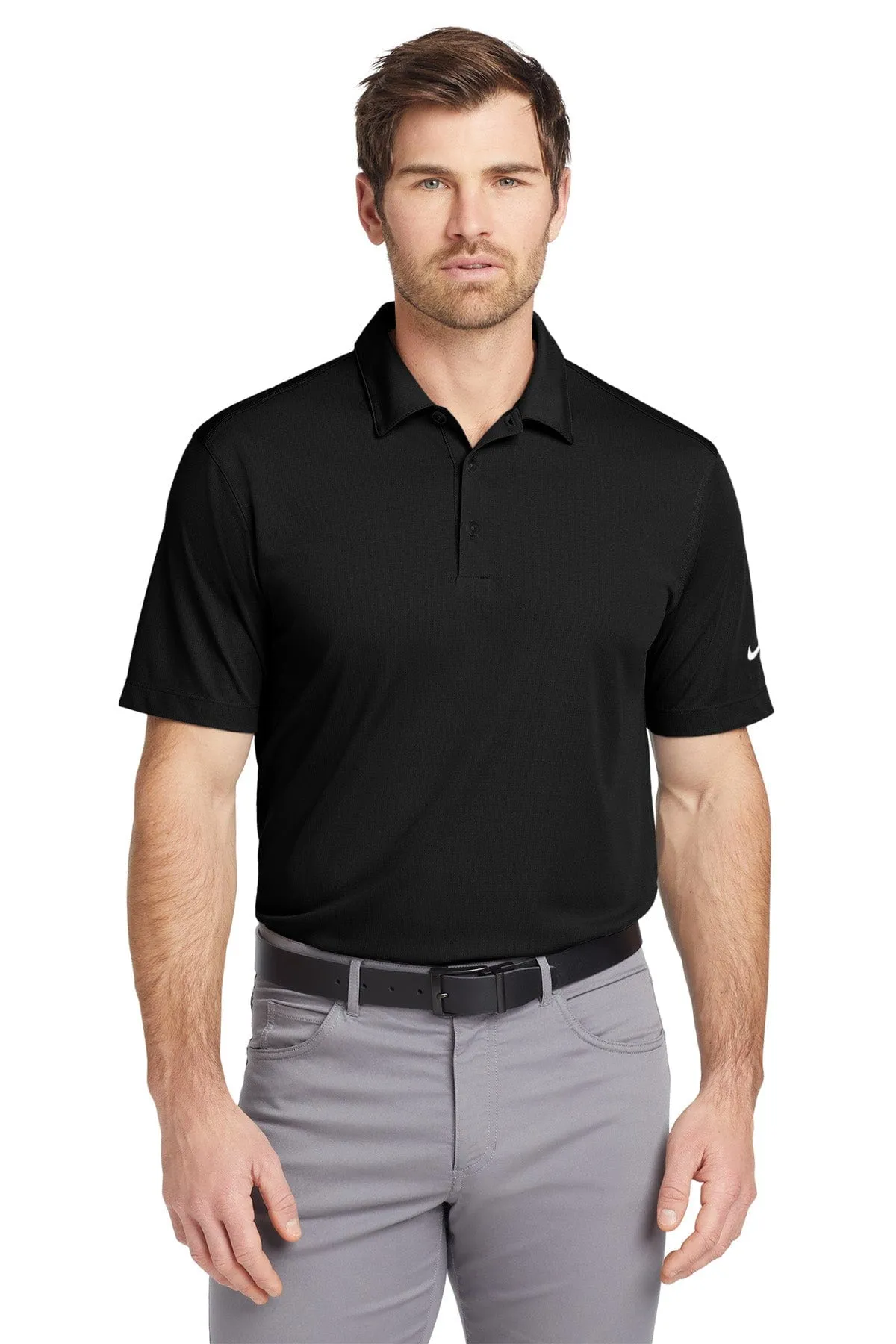 Nike Vertical Mesh Polo with Dri-FIT Technology