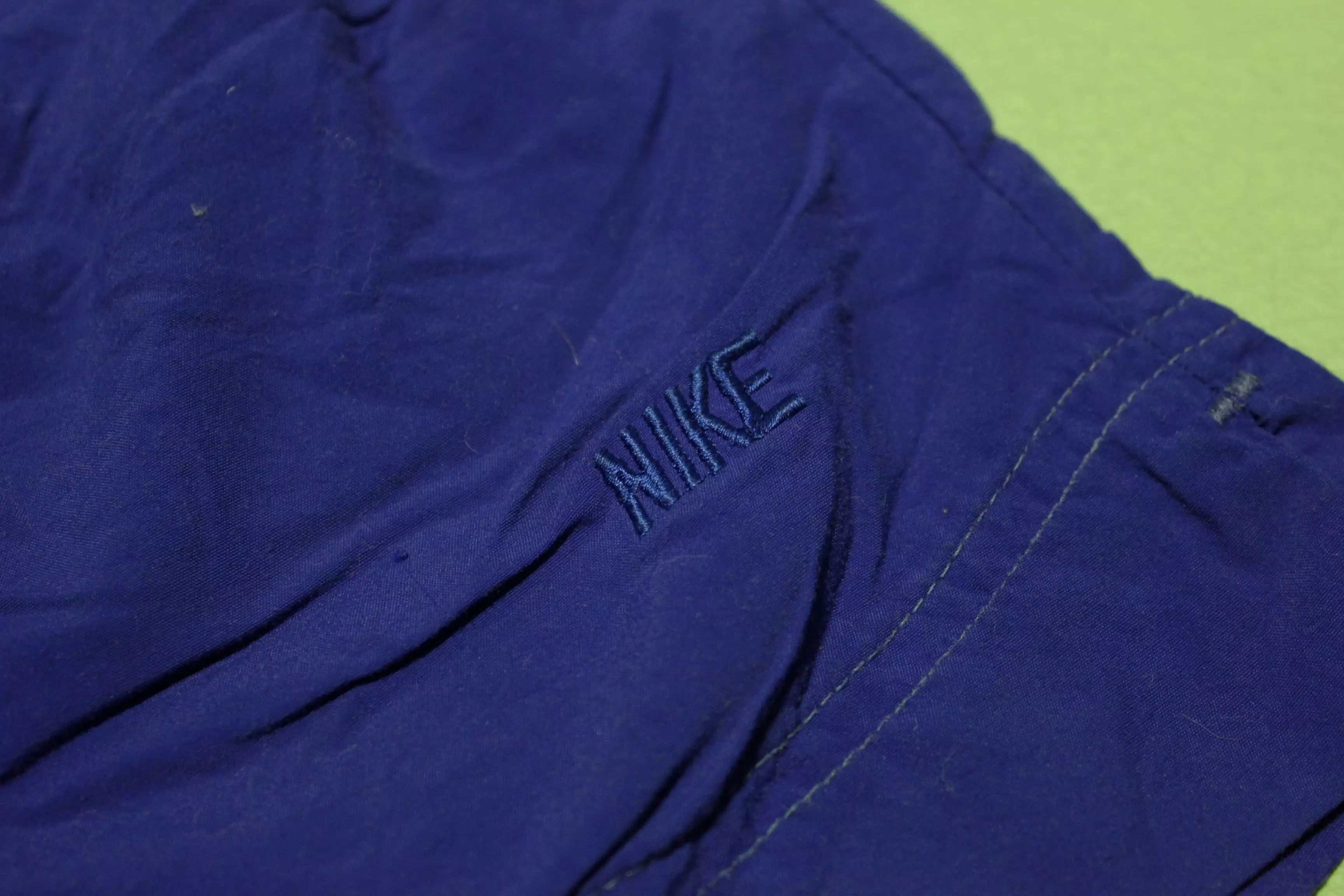 Nike vintage purple running track shorts