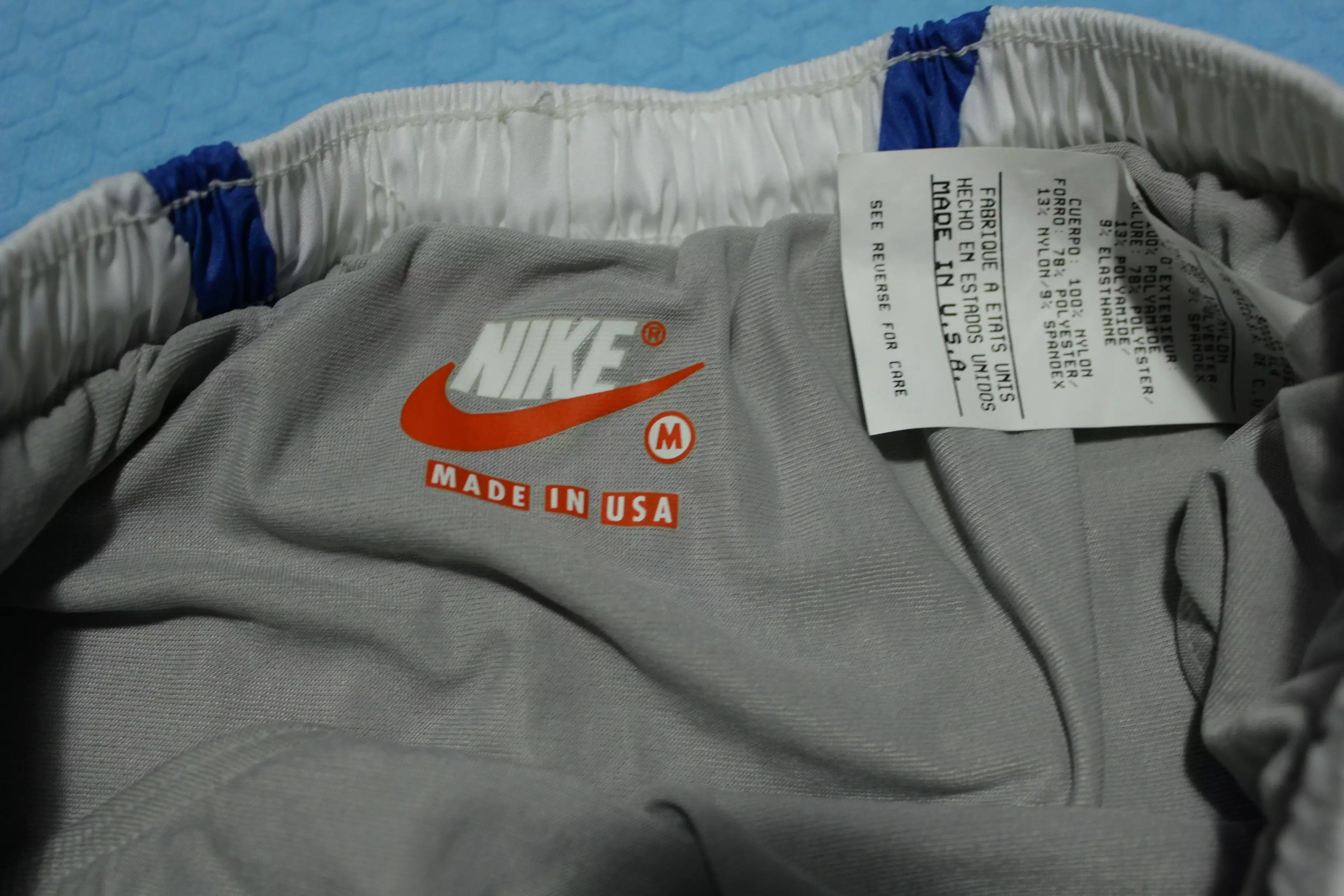 Nike Vintage Running Shorts 90s USA Track Pro Marathon Cascade High Cut Split