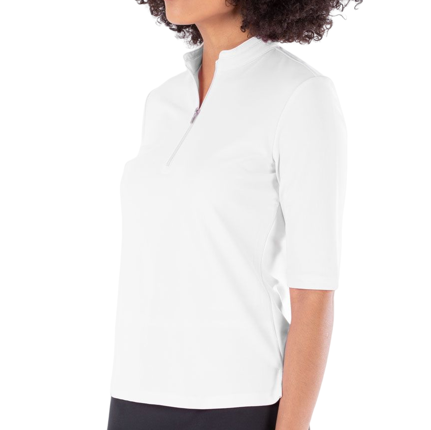 Nivo Polo White Elbow Sleeve Noa