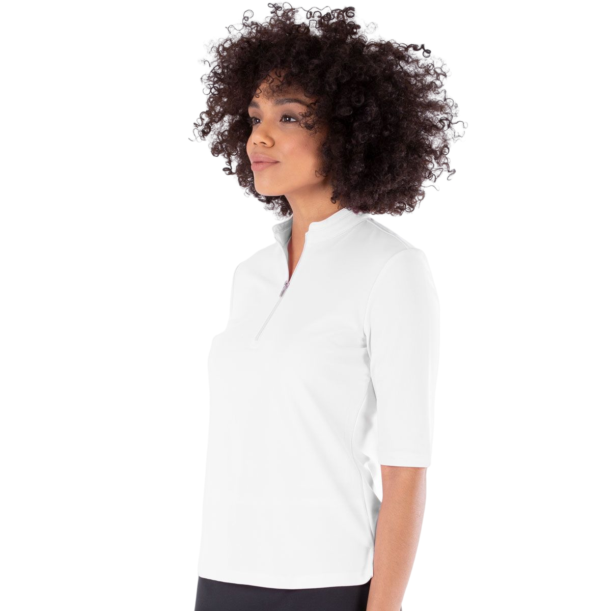 Nivo Polo White Elbow Sleeve Noa