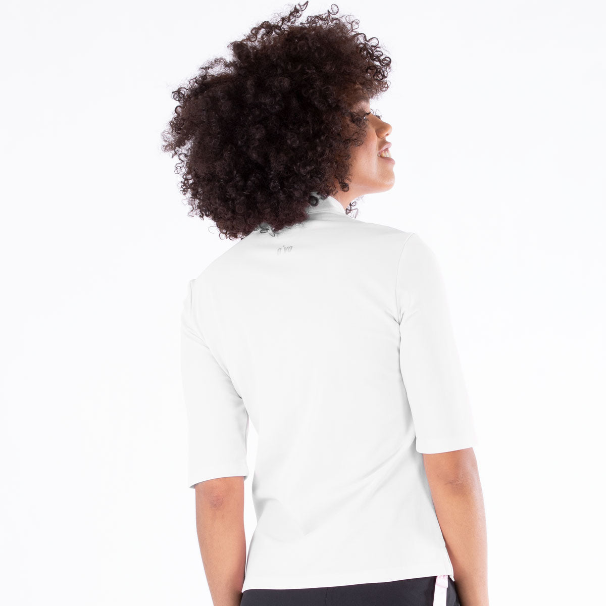 Nivo Polo White Elbow Sleeve Noa