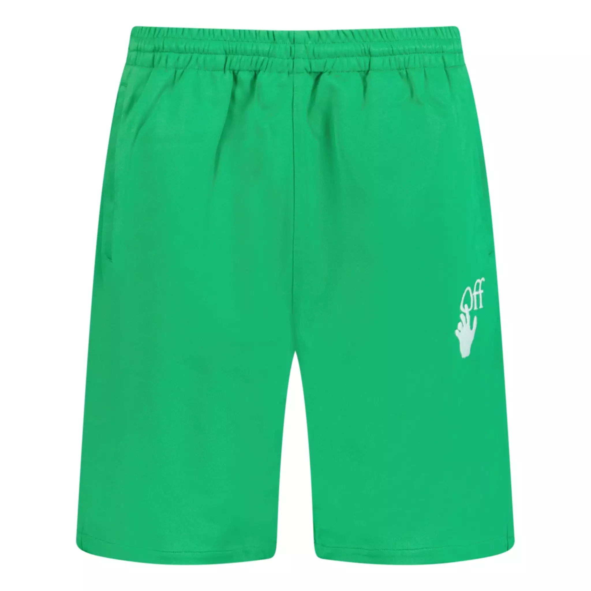 Off-White Skate Track Shorts - Green