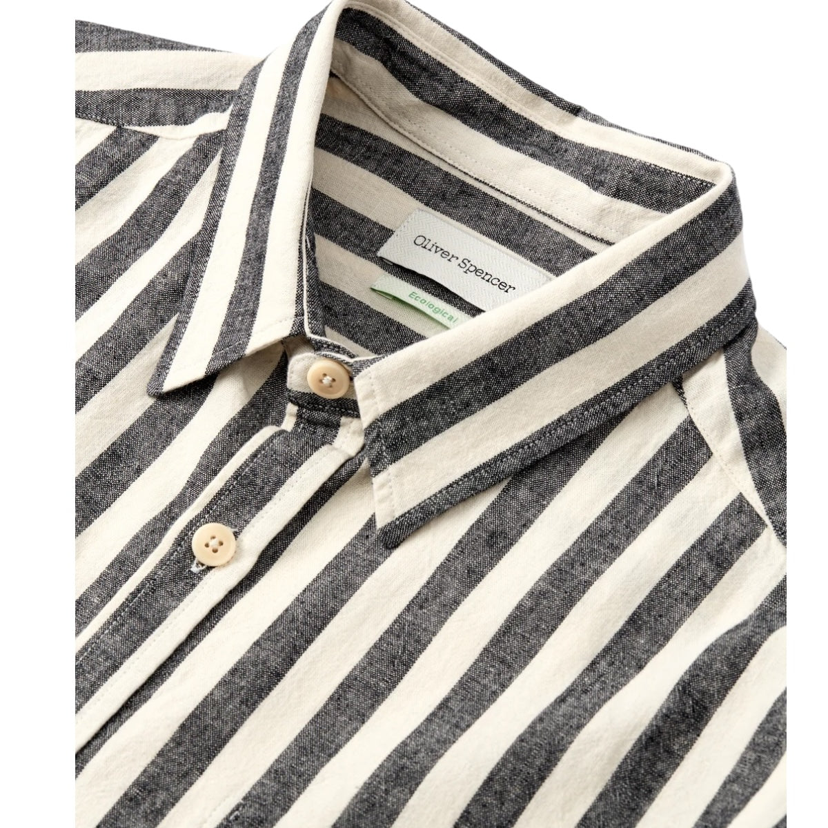 Oliver Spencer Riviera New York Shirt Elgar black/white