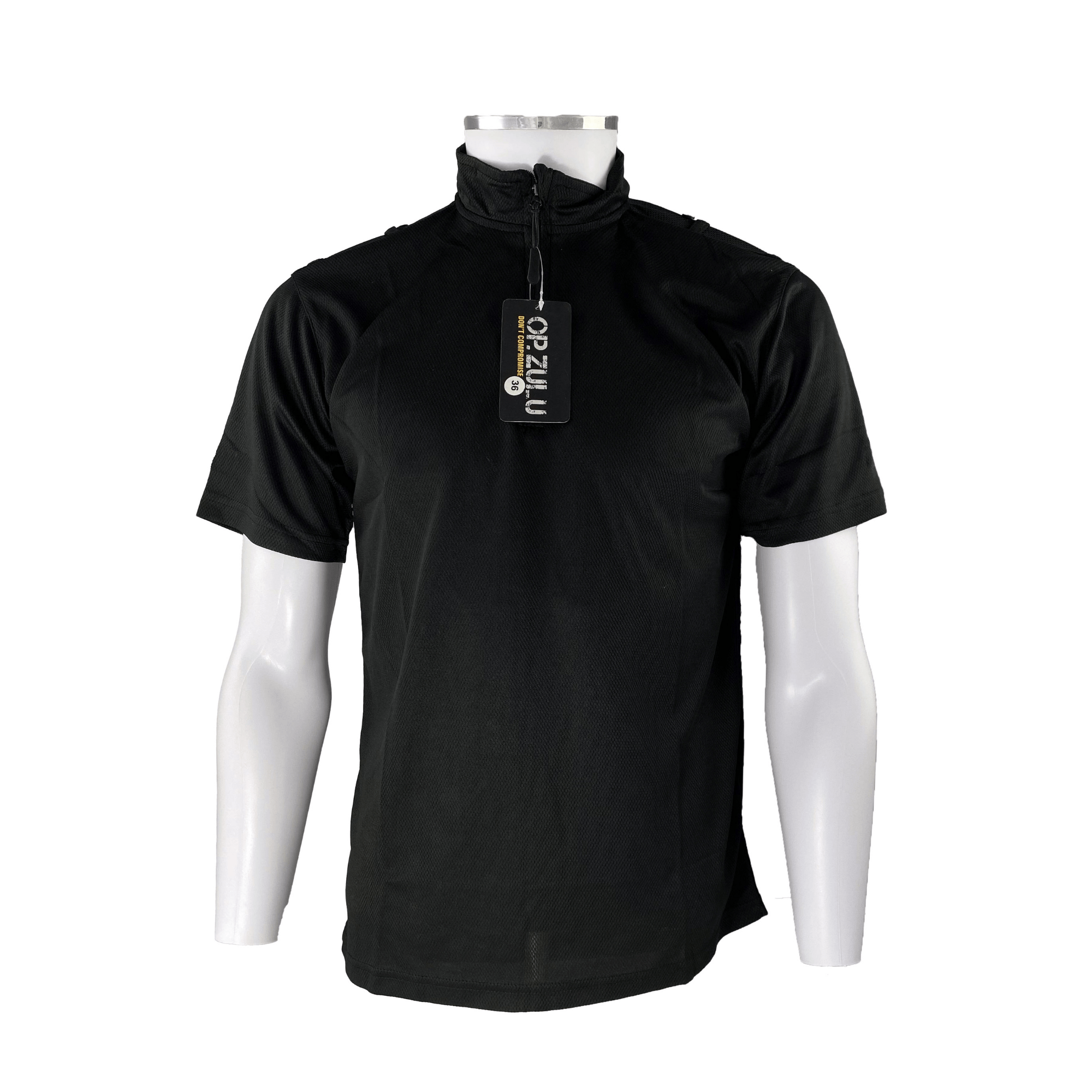 Op Zulu Black Tactical Comfort Shirt - Short Sleeve