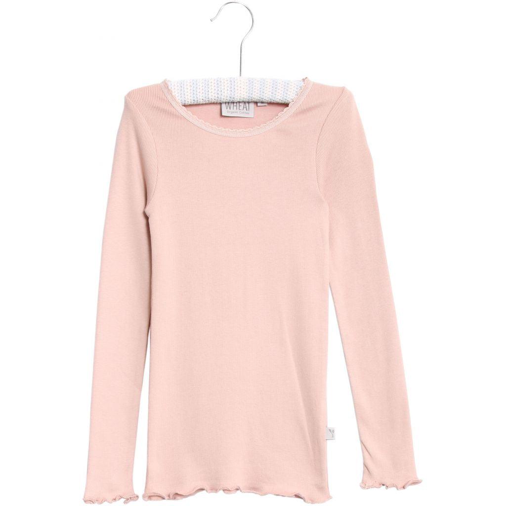 Organic cotton lace long sleeve T-shirt - 60% OFF