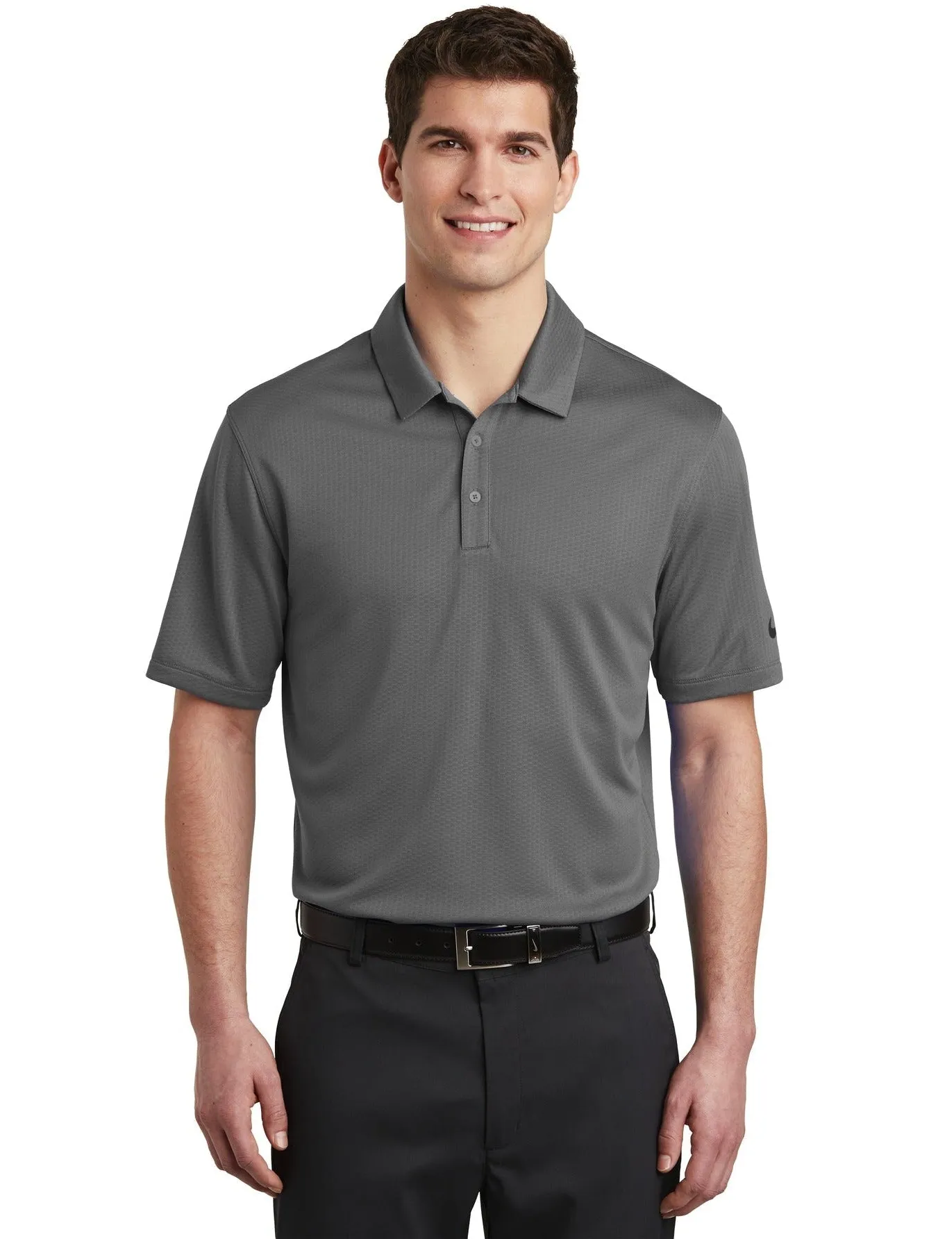 OUTLET - Nike Hex Textured Dri-FIT Polo