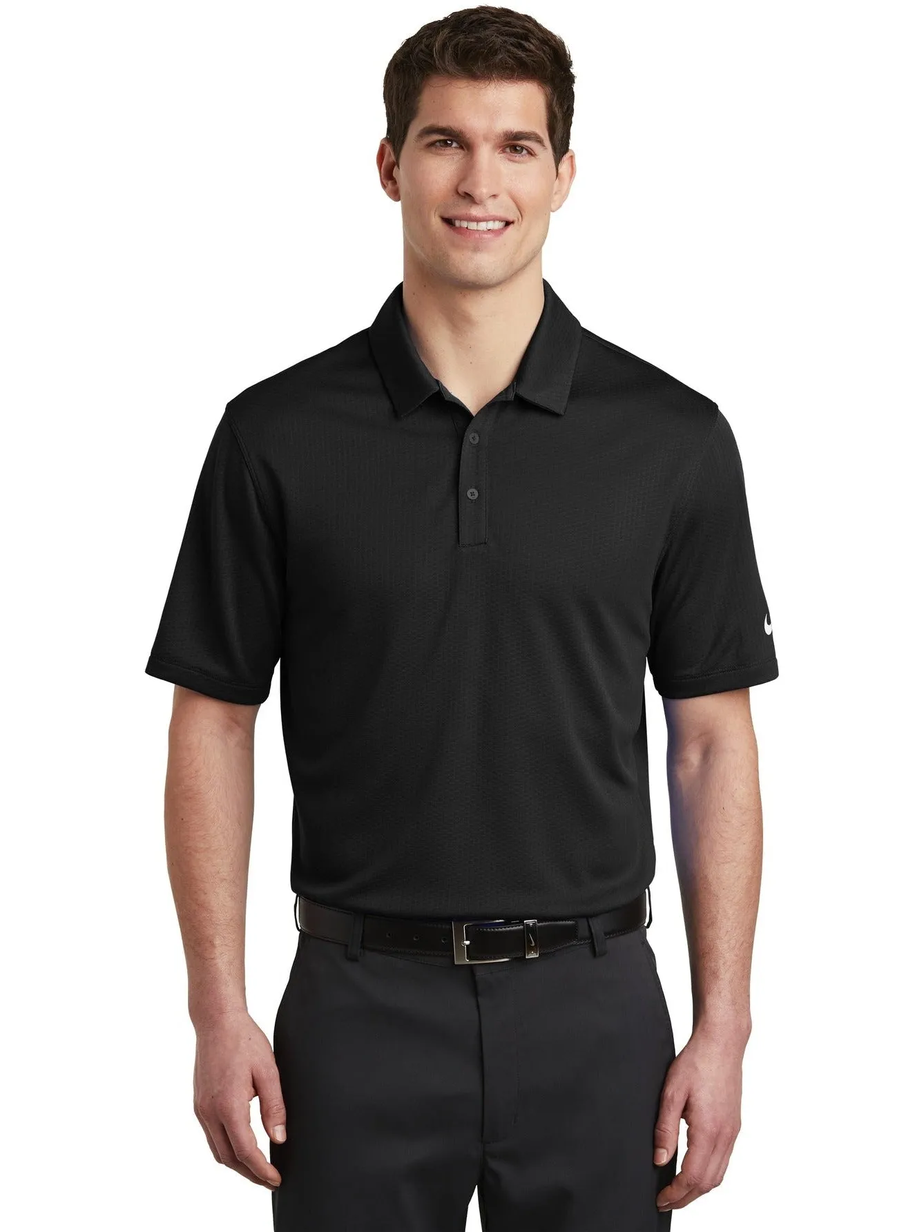 OUTLET - Nike Hex Textured Dri-FIT Polo