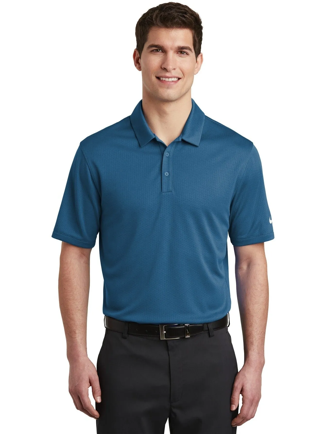 OUTLET - Nike Hex Textured Dri-FIT Polo