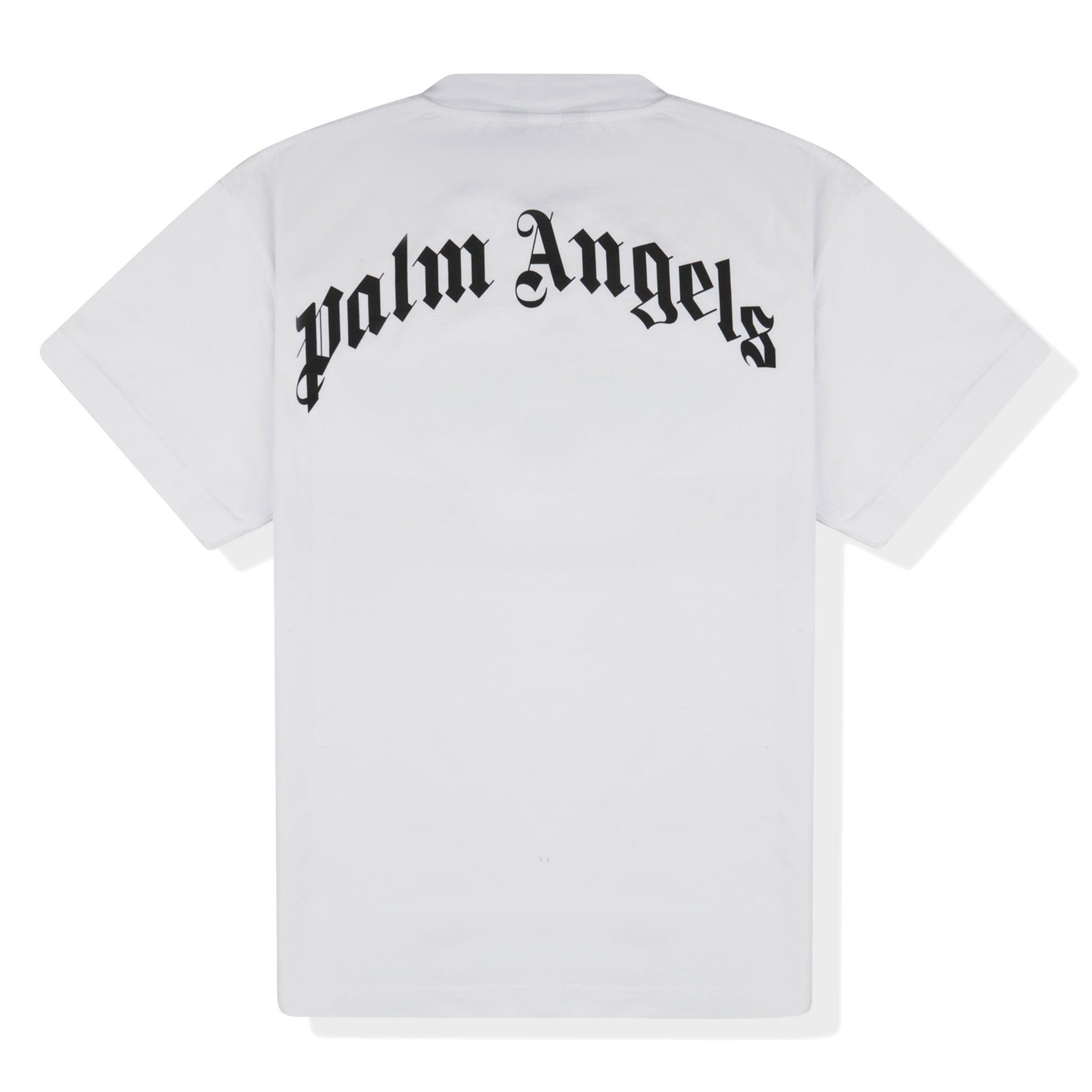 Palm Angels White Shark Print T-Shirt