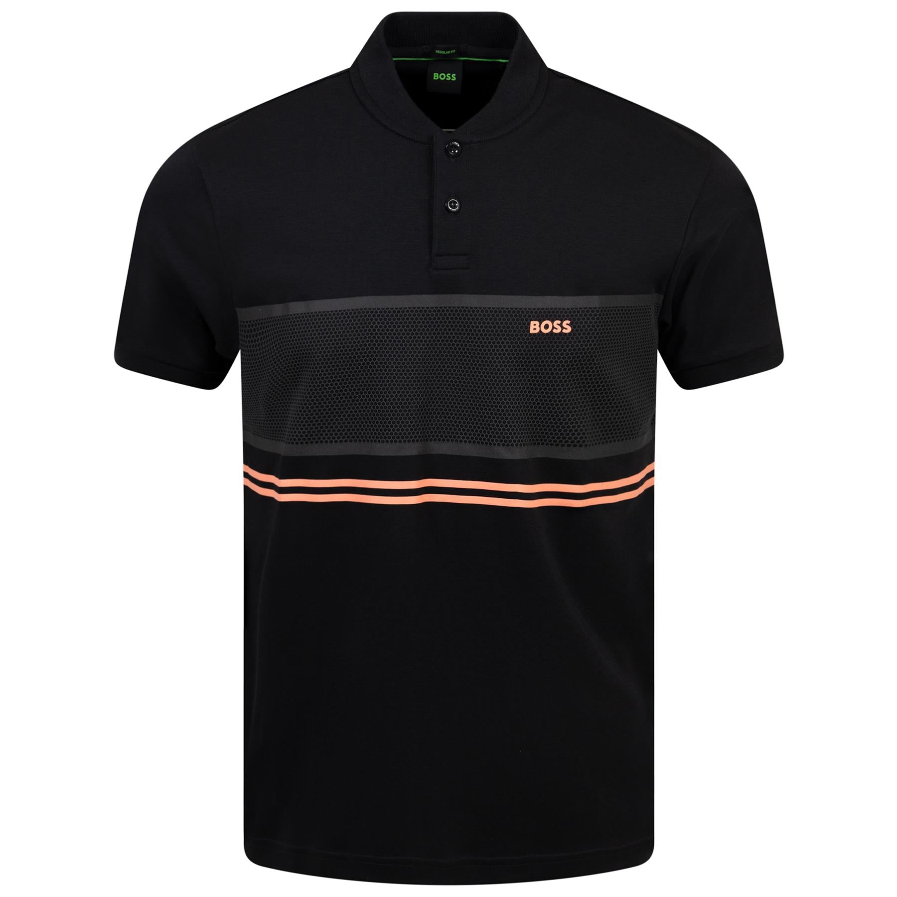 Pariq Black Polo Shirt - Regular Fit