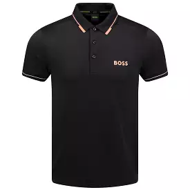 Paul Pro Slim Fit Polo Black - SU24