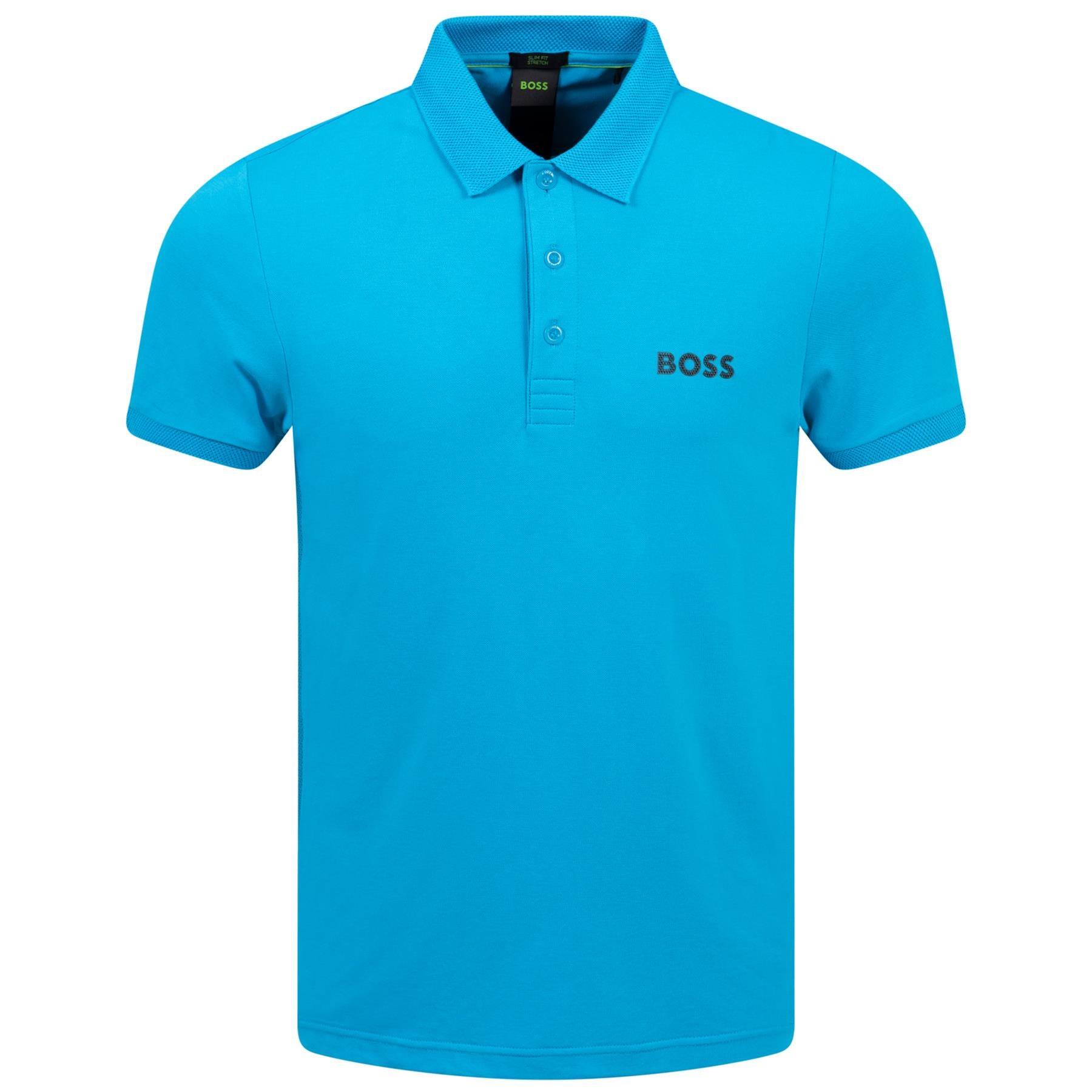 Paule Polo Shirt Slim Fit Aqua - SU24