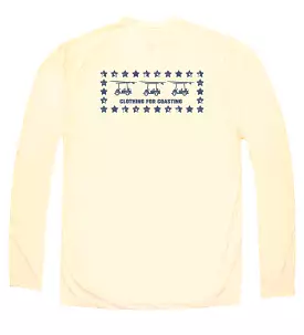 Performance Long Sleeve Stars Logo T-Shirt for Women - Sandbar