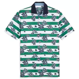 Pique Garden Polo Vine/Navy