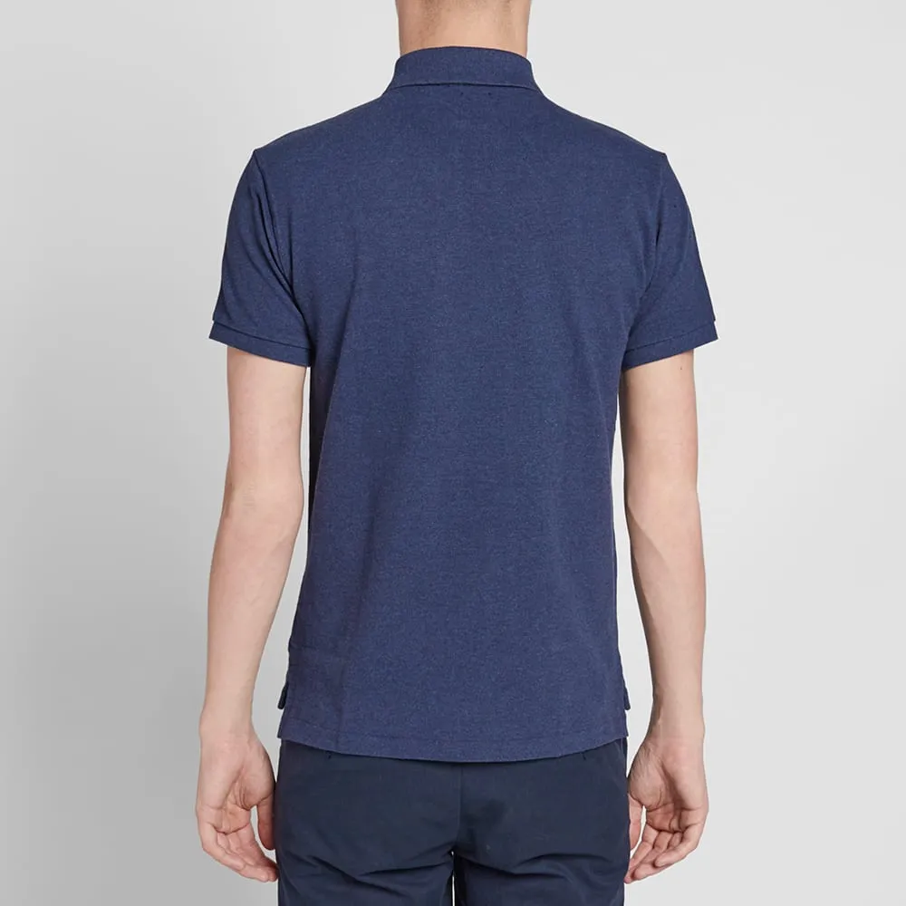 Polo Ralph Lauren Slim Fit Polo in Navy Heather