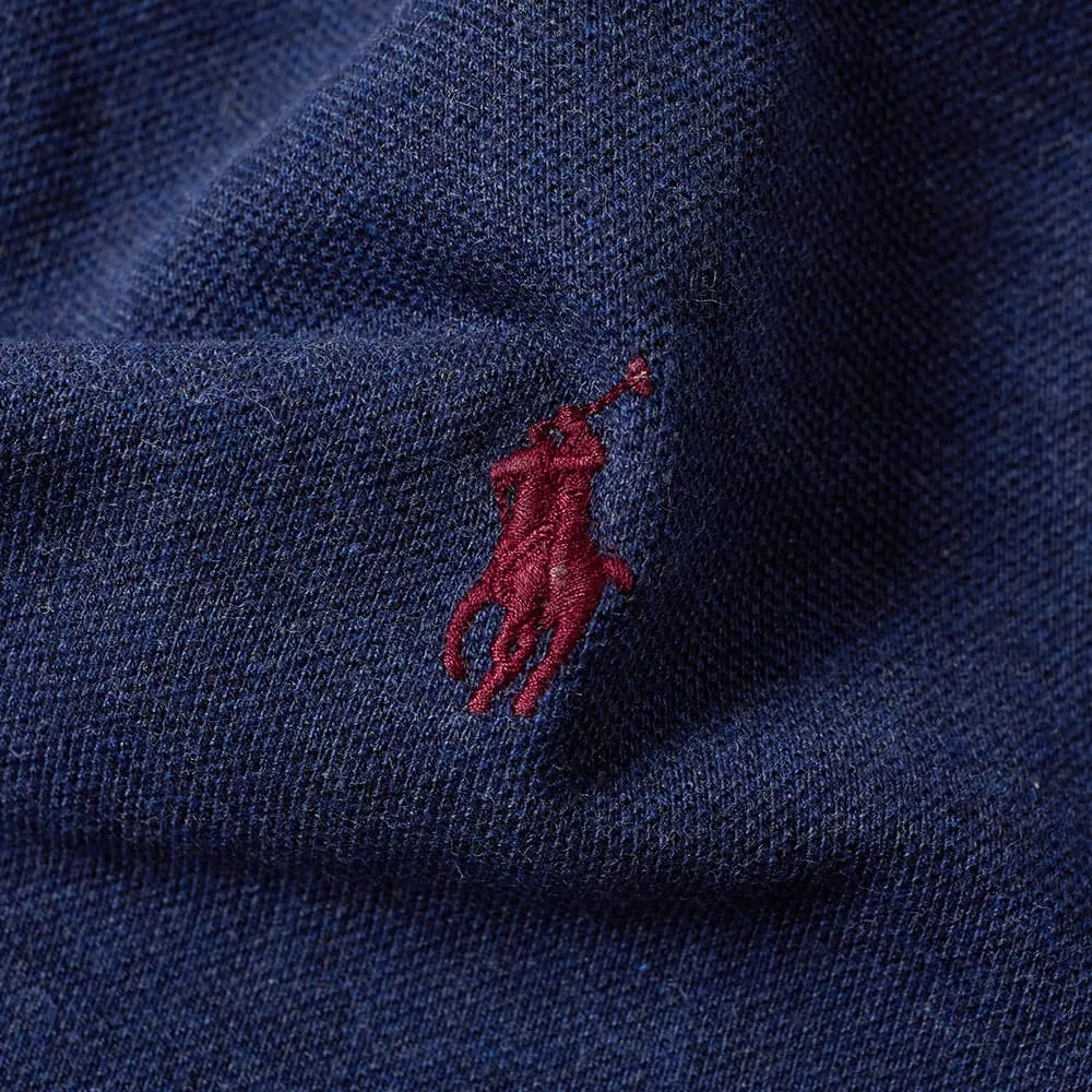 Polo Ralph Lauren Slim Fit Polo in Navy Heather