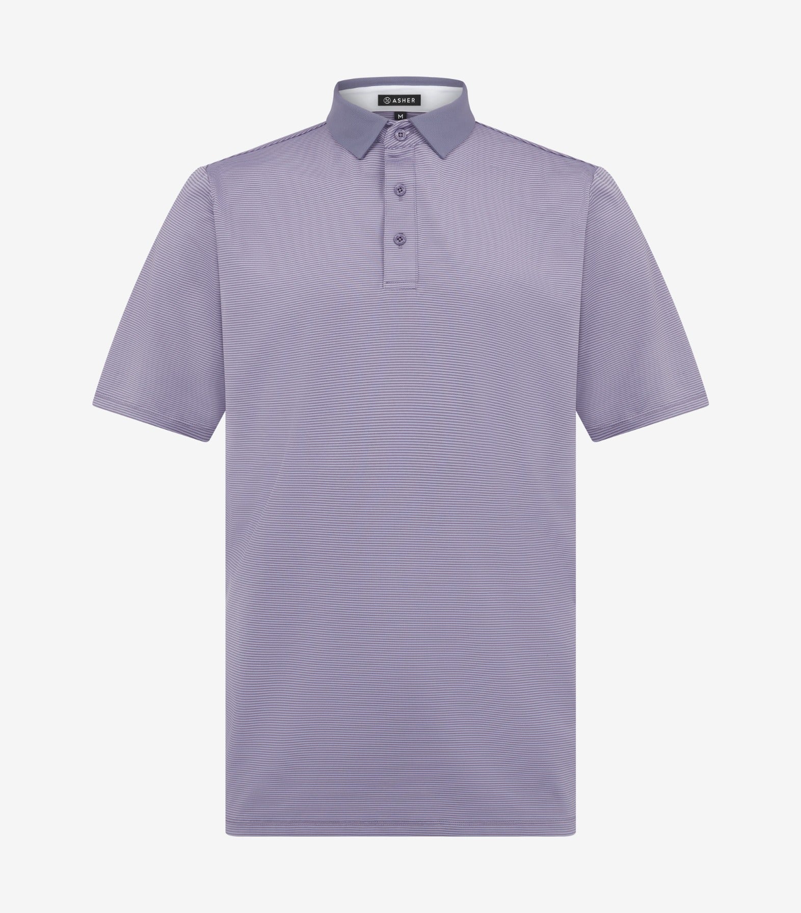 Polo Shirt with Striped Design