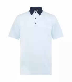 Polo Shirt with Striped Design