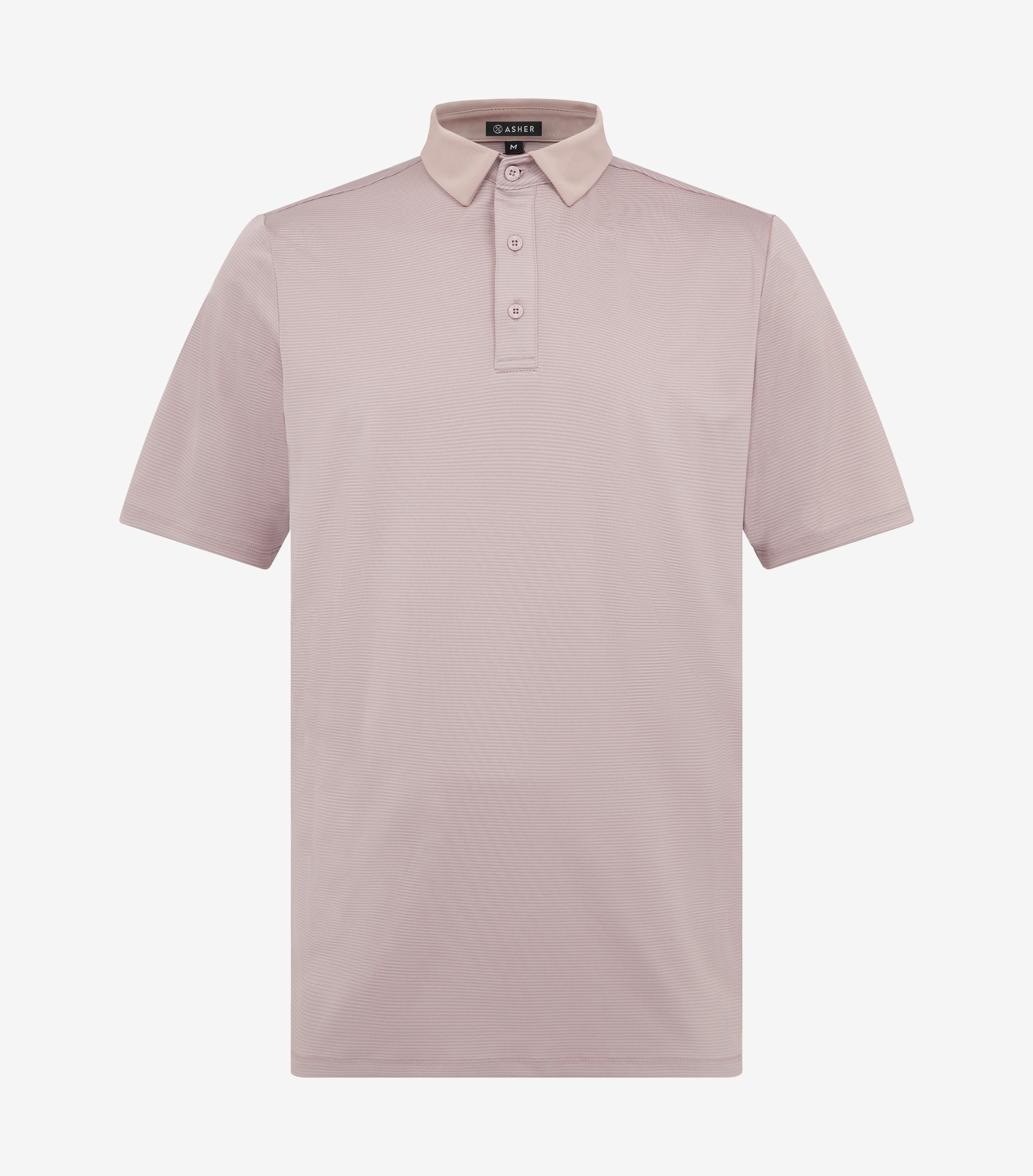 Polo Shirt with Striped Design