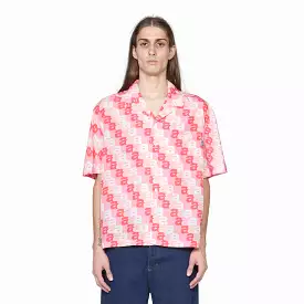 Print Camp Shirt - Pink