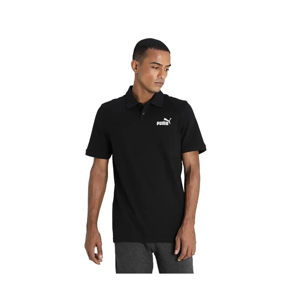 Puma Black Ess Pique Polo M