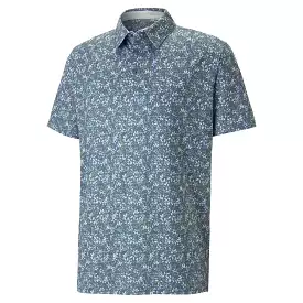 Puma Floral Polo Blue