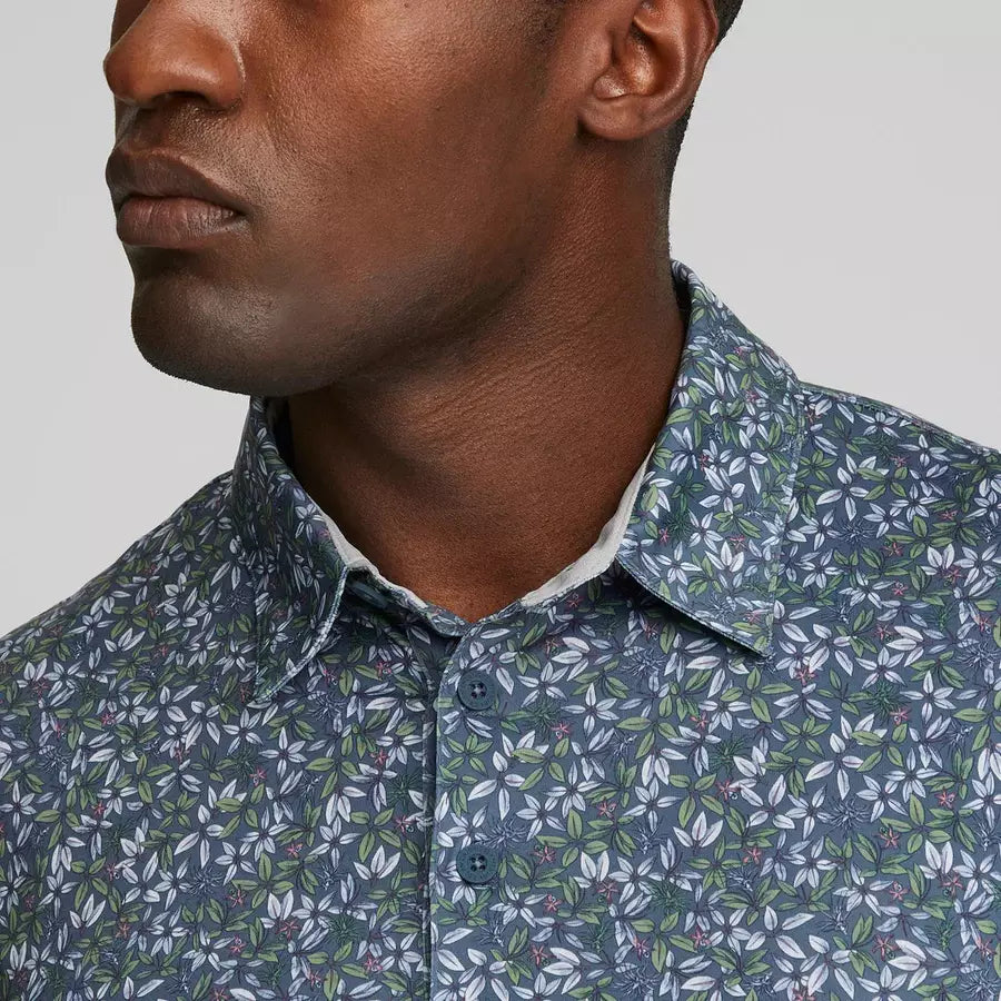 Puma Floral Polo Blue