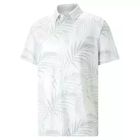 Puma Palm Leaf Polo - White