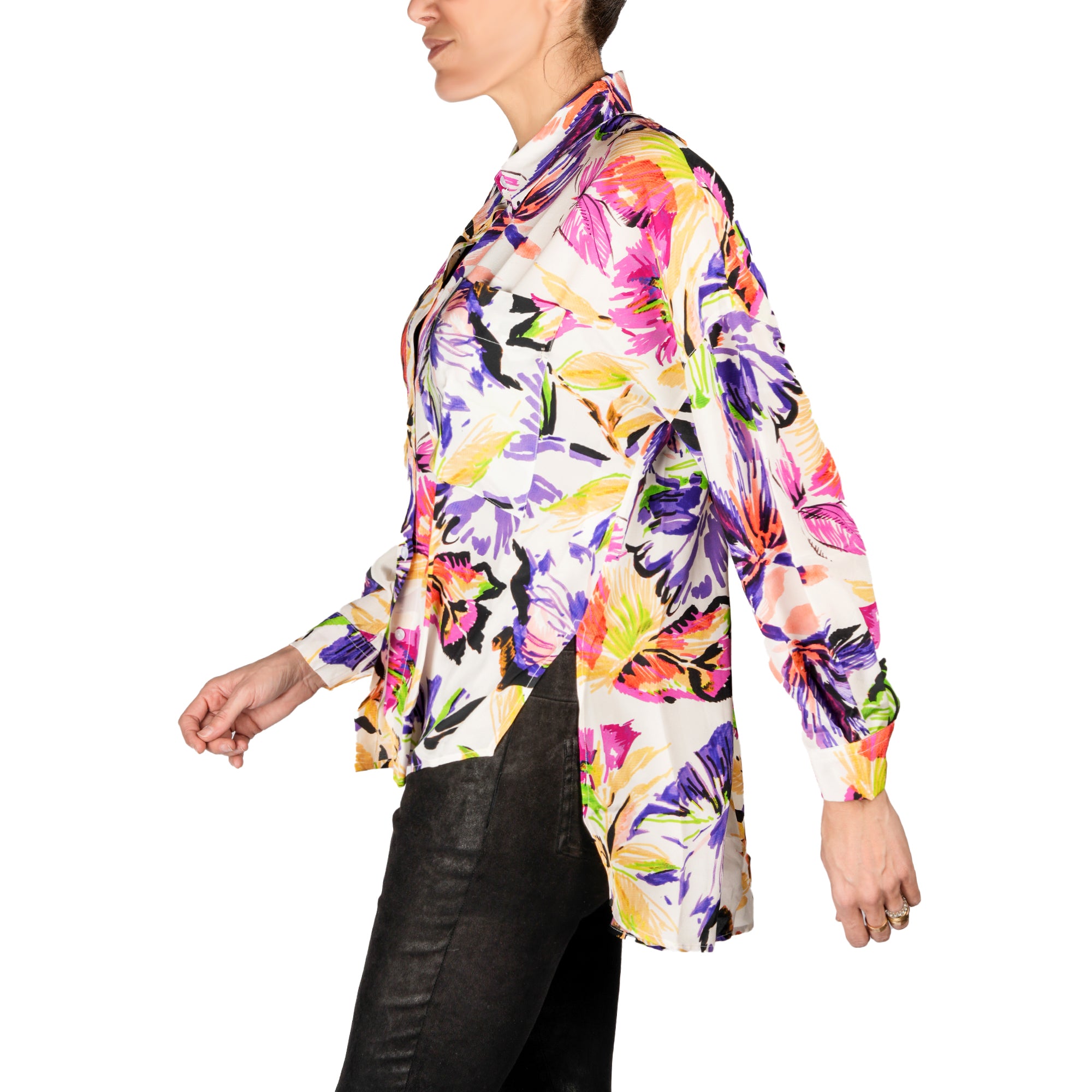 Purple Silk Shirt - Shop Now