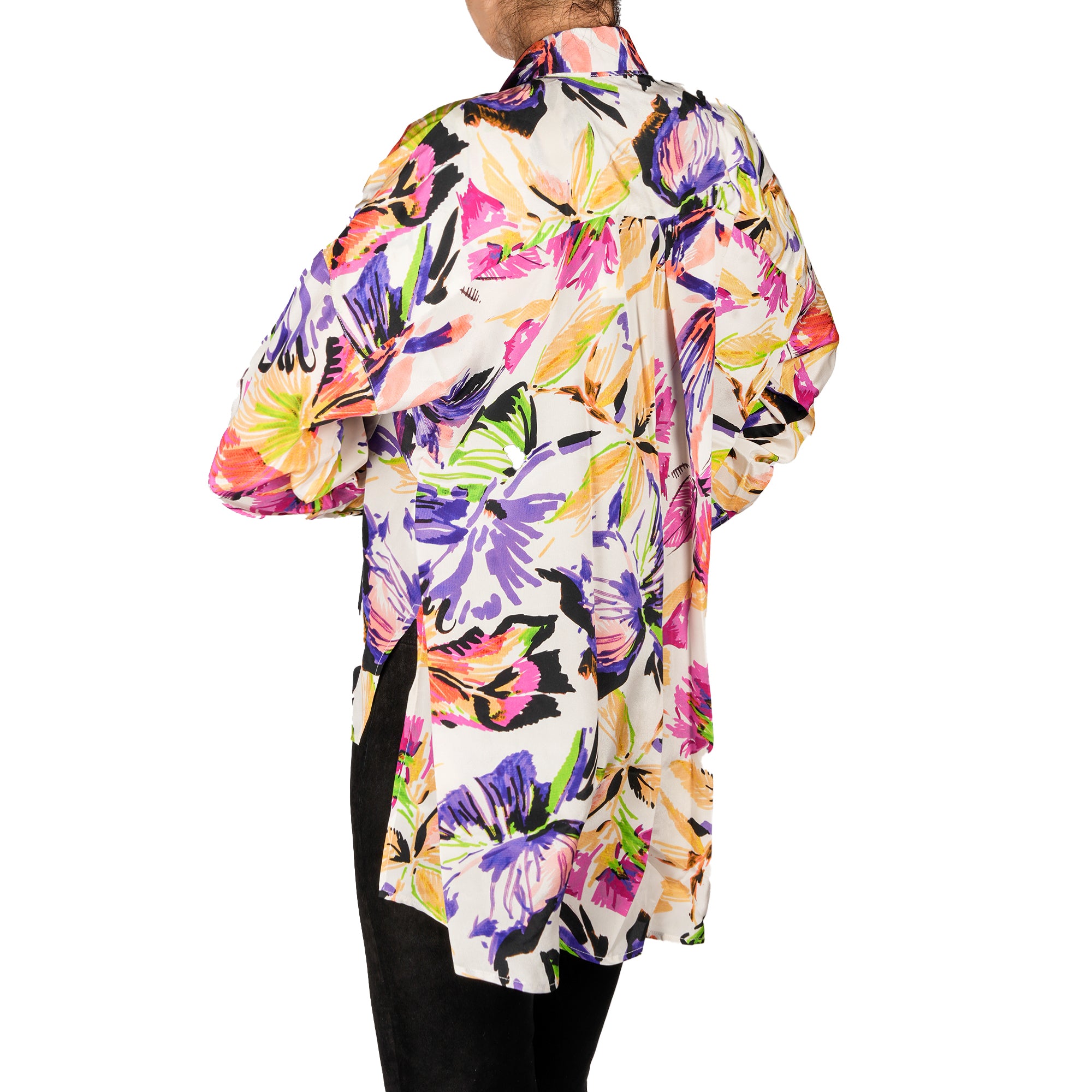 Purple Silk Shirt - Shop Now