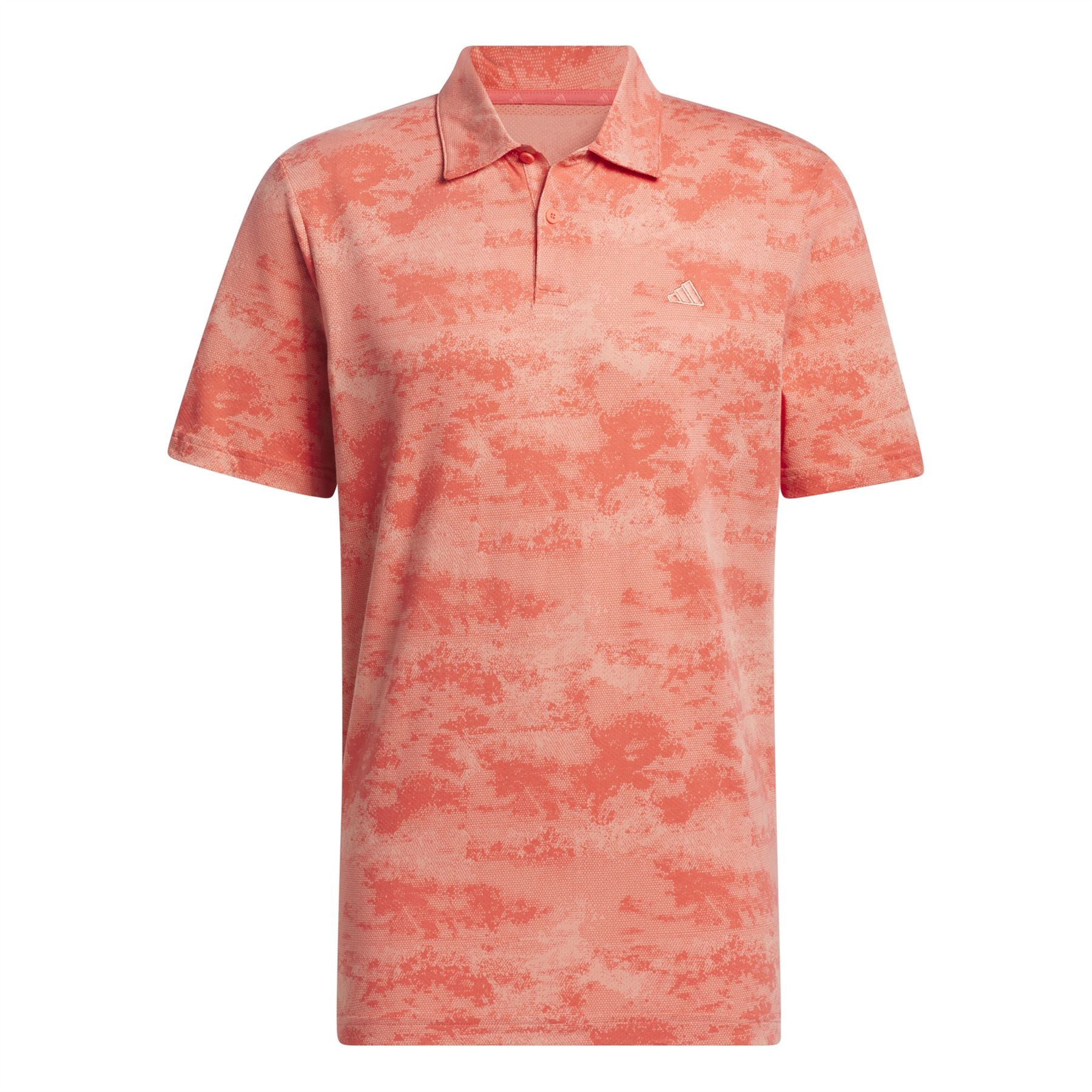 Regular Fit Scarlet Printed Mesh Polo Preloved - SS24