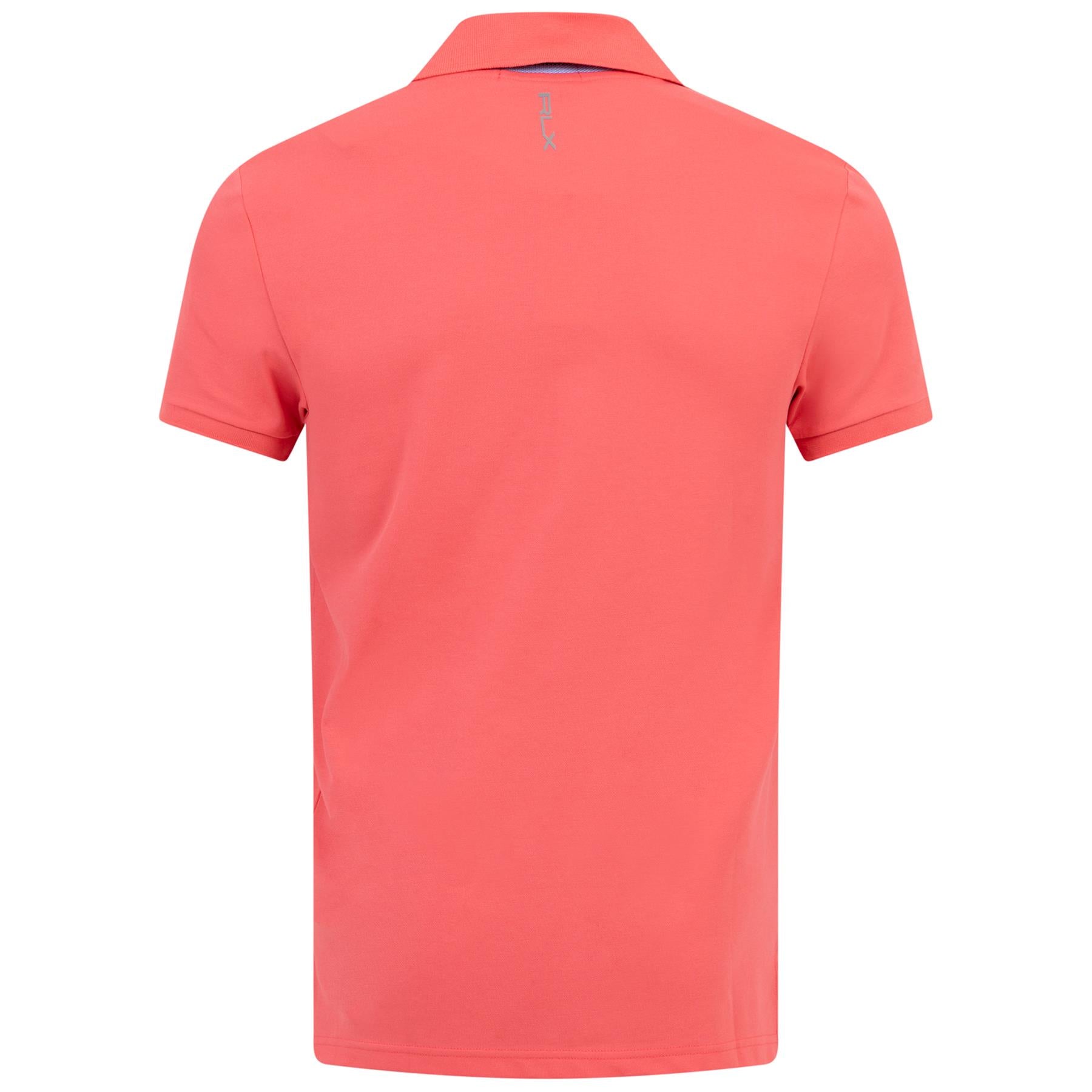 RLX Tailored Fit Polo Coral Pink