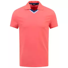 RLX Tailored Fit Polo Coral Pink