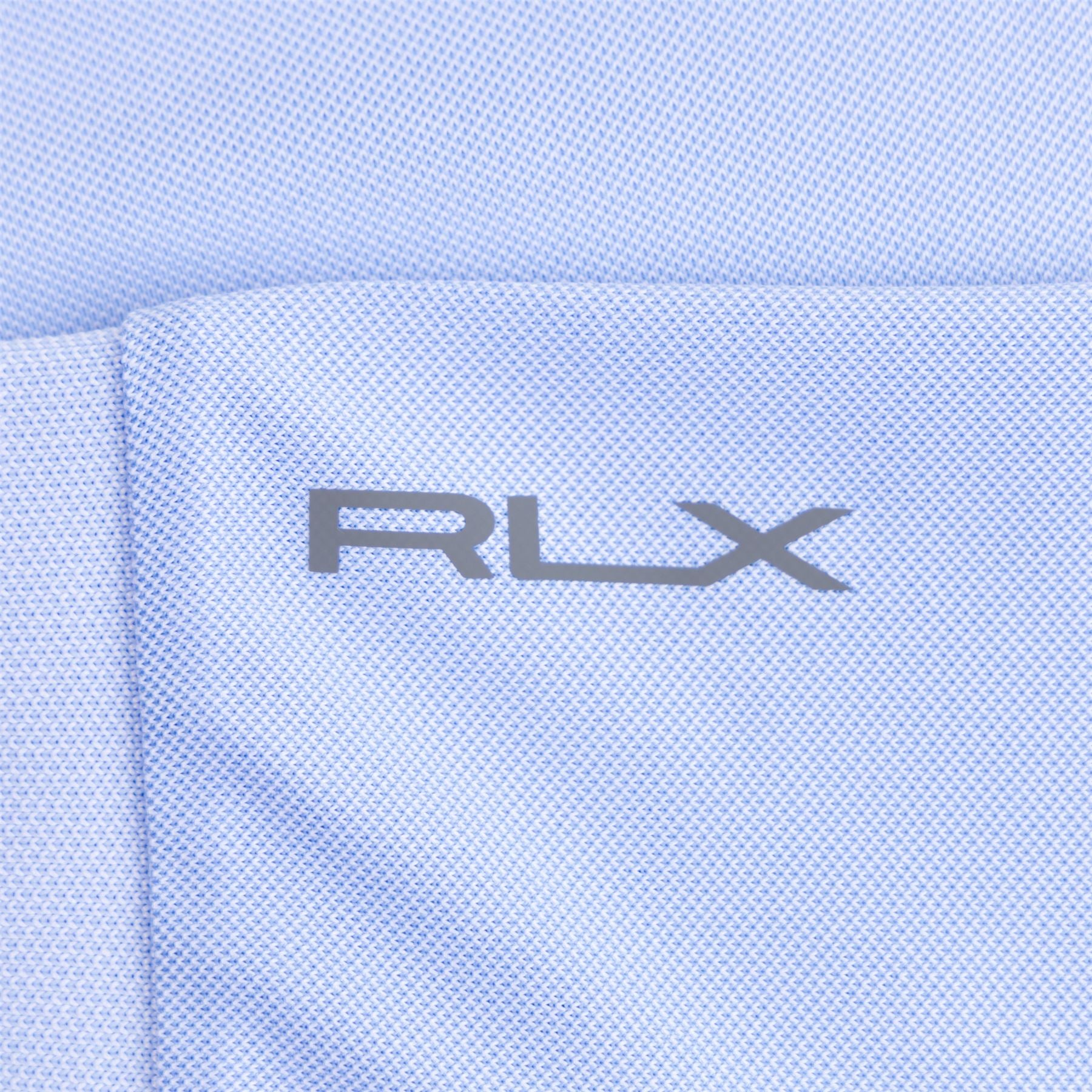 RLX Tailored Fit Recycled Polyester Stretch Polo - Office Blue