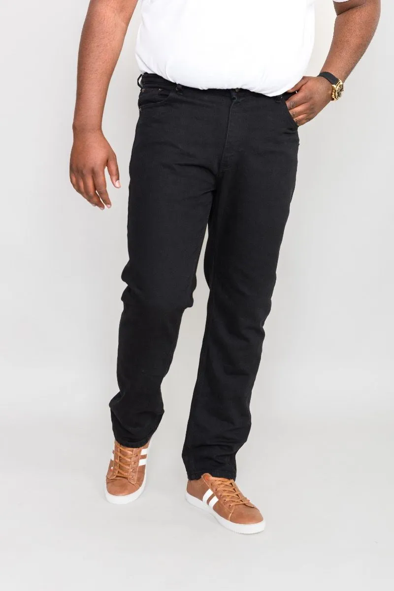 Black Rockford Long Leg Denim Jeans