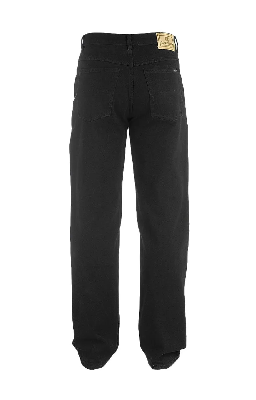 Black Rockford Long Leg Denim Jeans